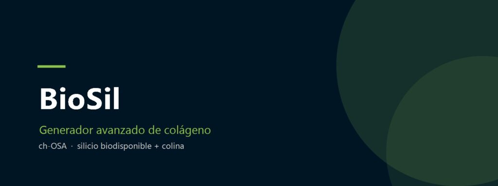 BioSil: qué es, cómo funciona y qué dicen los estudios del generador de colágeno BioSil, generador avanzado de colágeno con ch-OSA
